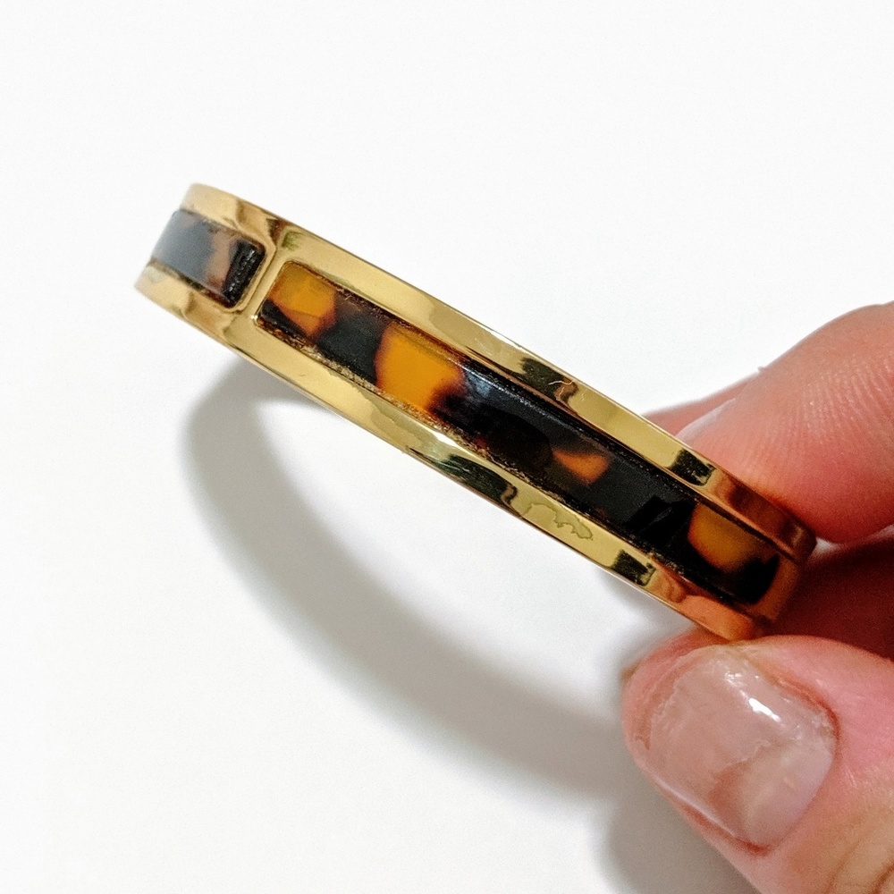 J.Crew Tortoise Shell and Gold Bracelet